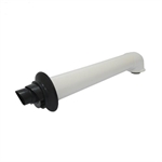 Ideal LogicVogue Horizontal Flue Terminal 208171